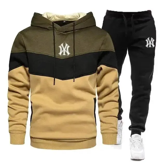 Men's Hoodies Print Tracksuit