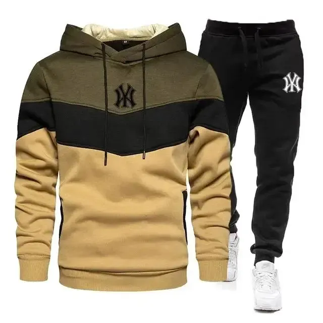 Men's Hoodies Print Tracksuit