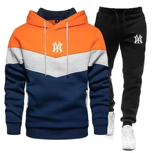 Men's Hoodies Print Tracksuit