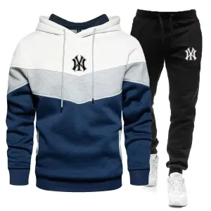 Men's Hoodies Print Tracksuit