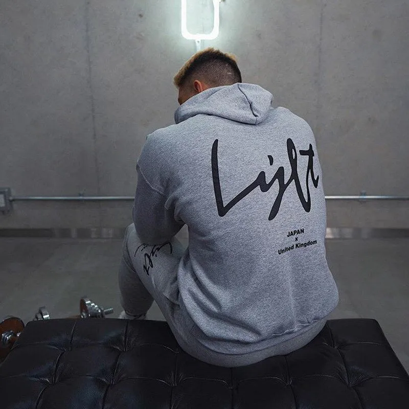 Men's Lyft Autumn Outdoor Fitness Hooded Sweatshirt