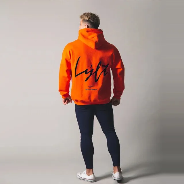 Men's Lyft Autumn Outdoor Fitness Hooded Sweatshirt