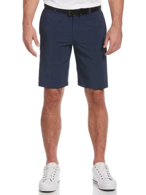 Mens Mini Allover Print Stretch Short