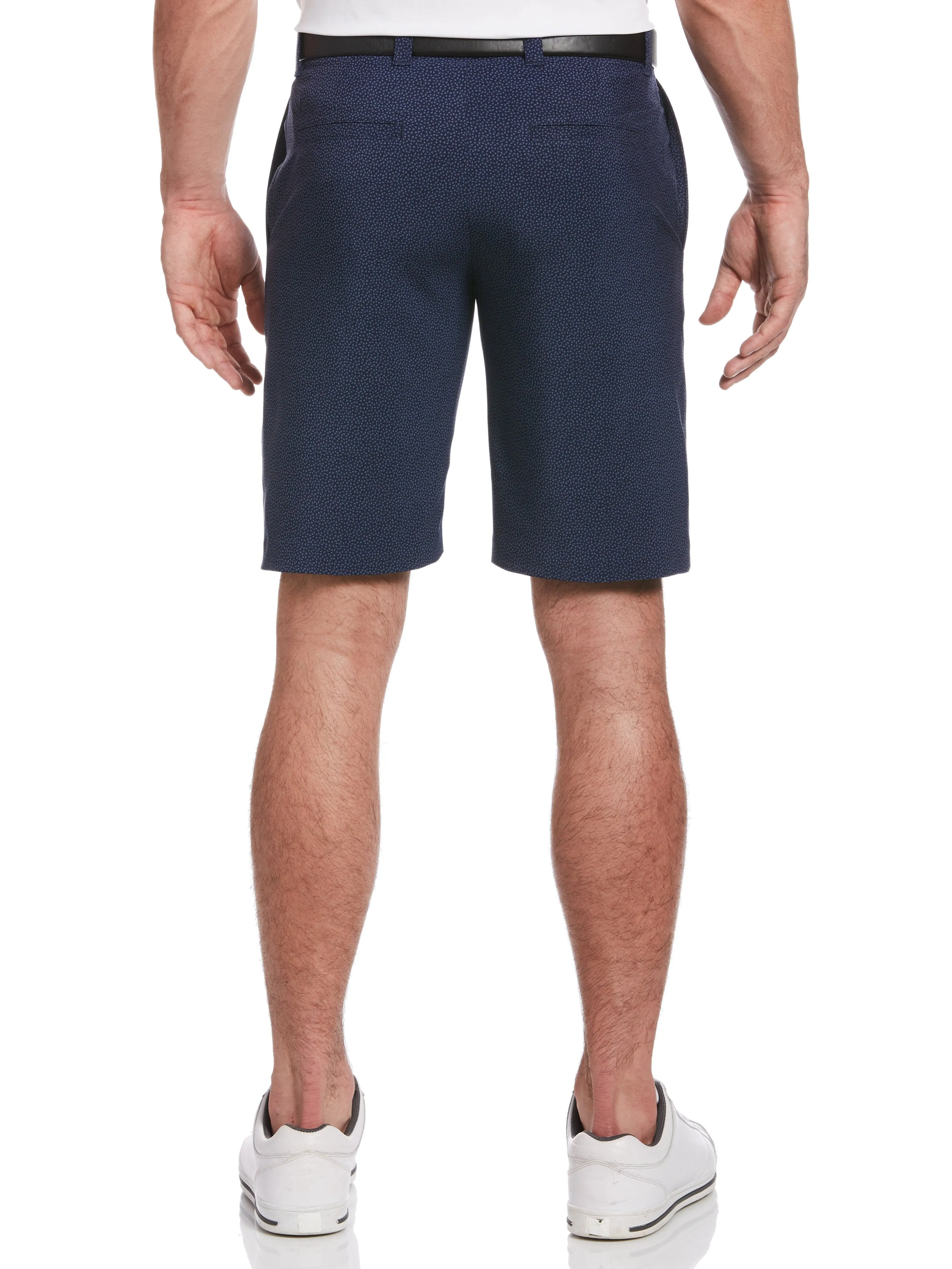Mens Mini Allover Print Stretch Short