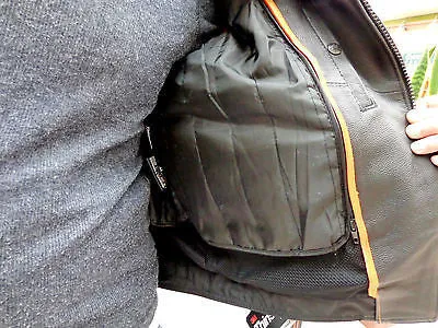 Men's Motorcycle Brn Double Pistole Pete Retro Leather jacket