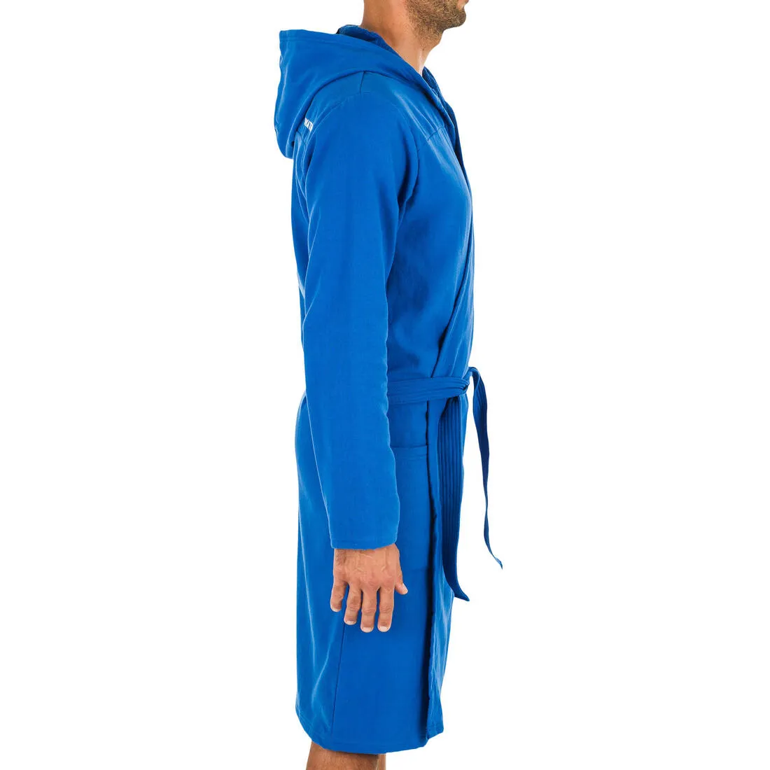 Men's organic cotton pool bathrobe