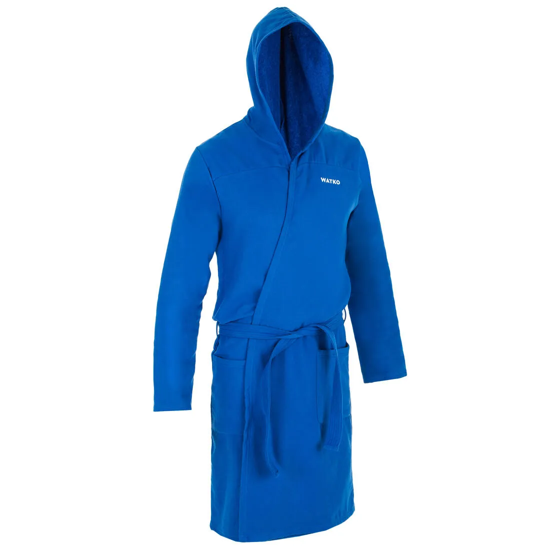 Men's organic cotton pool bathrobe