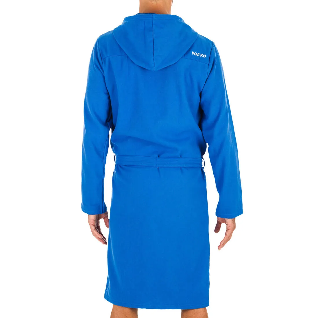 Men's organic cotton pool bathrobe