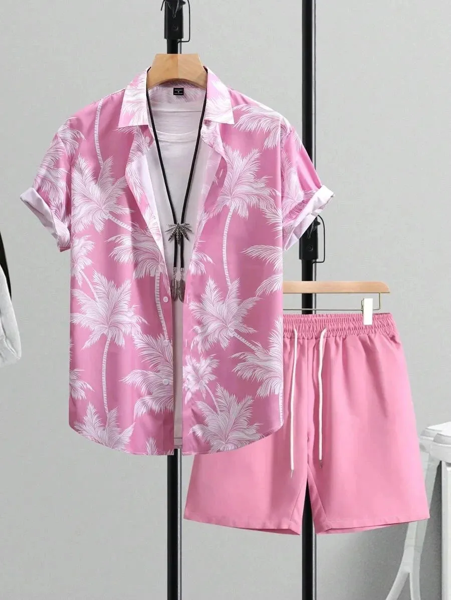 Men's Paisley Scarf Print Outfit