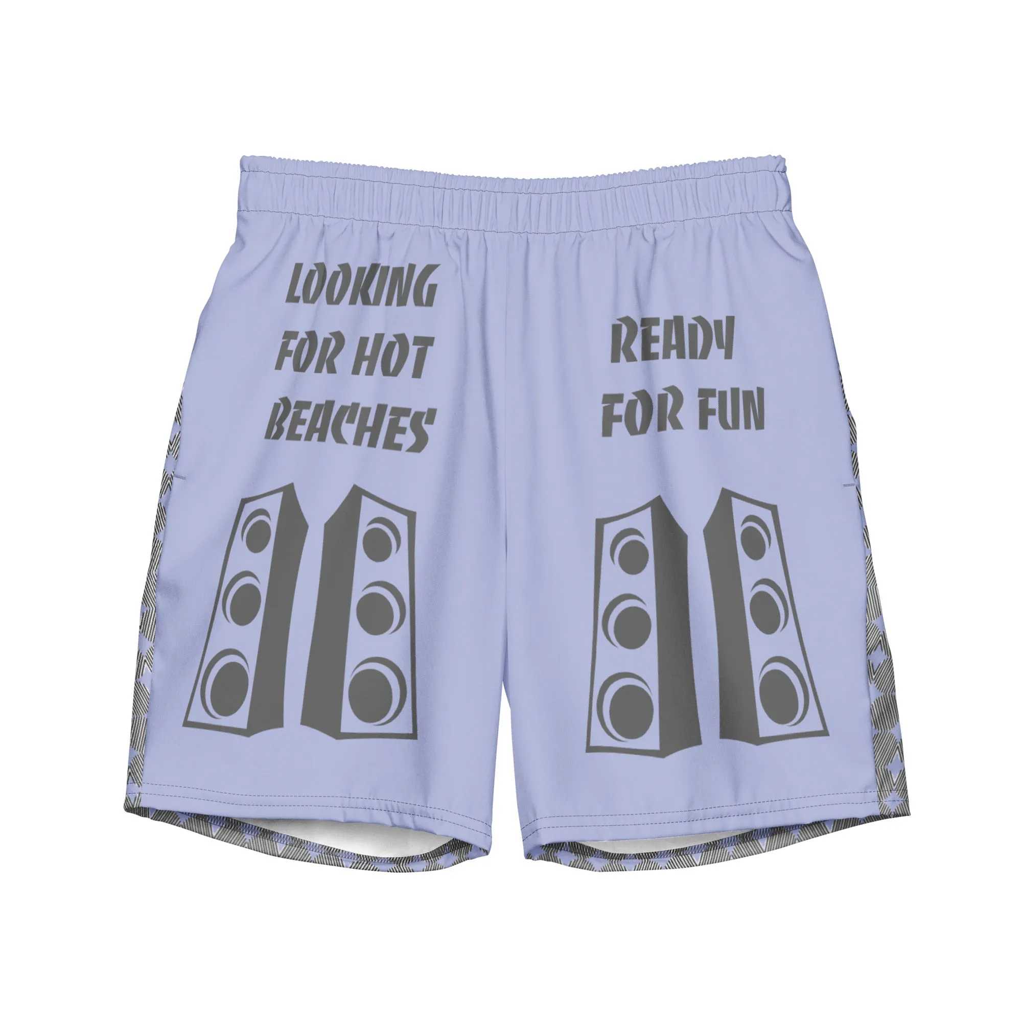 Men's Purple Swim Trunks