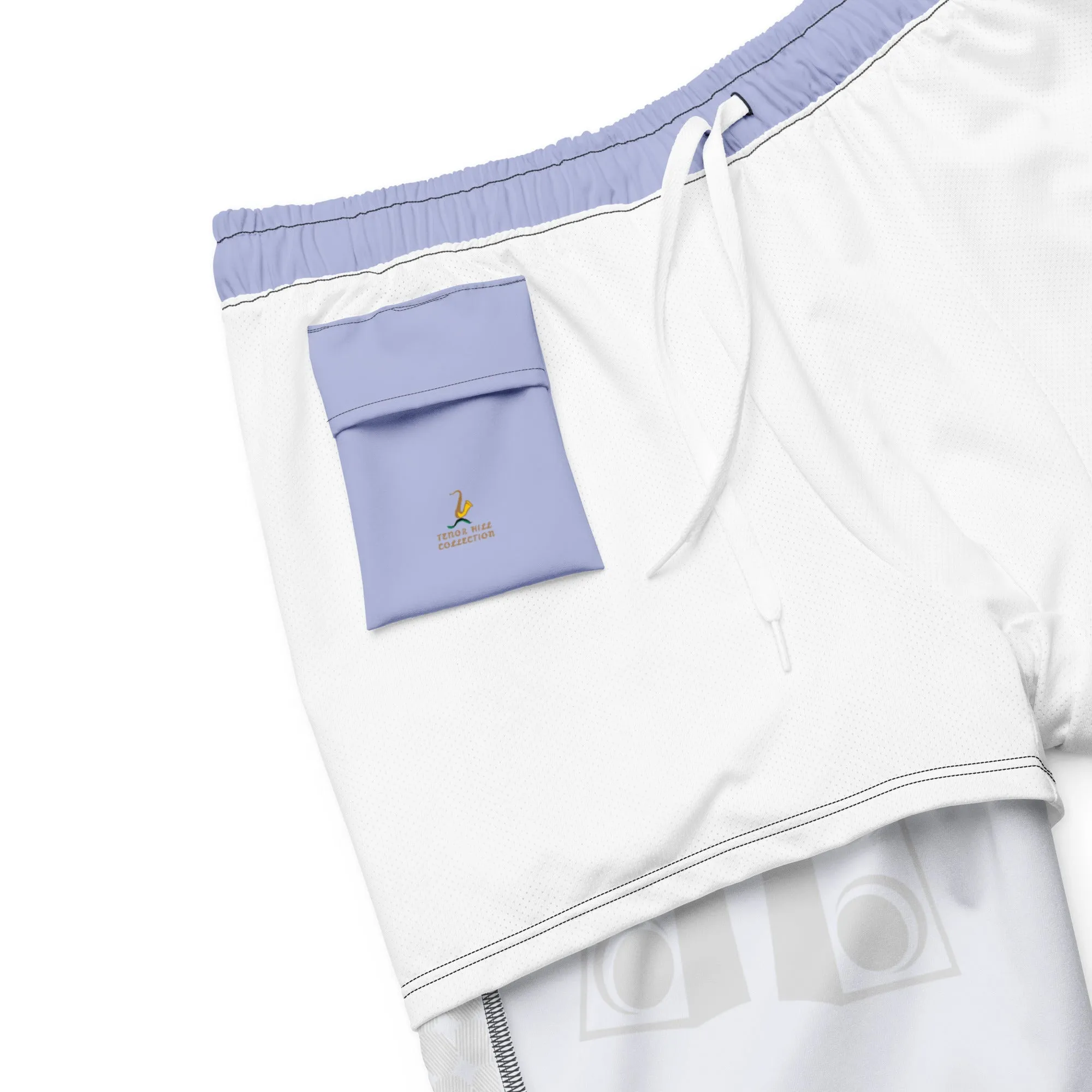 Men's Purple Swim Trunks
