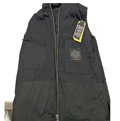 Men's Riding son of anarcy distressed brn leather vest single panel back