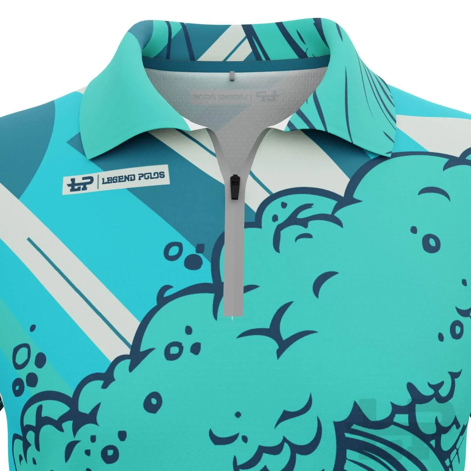 Men's Rolling Seas Short Sleeve Sailing Shirt