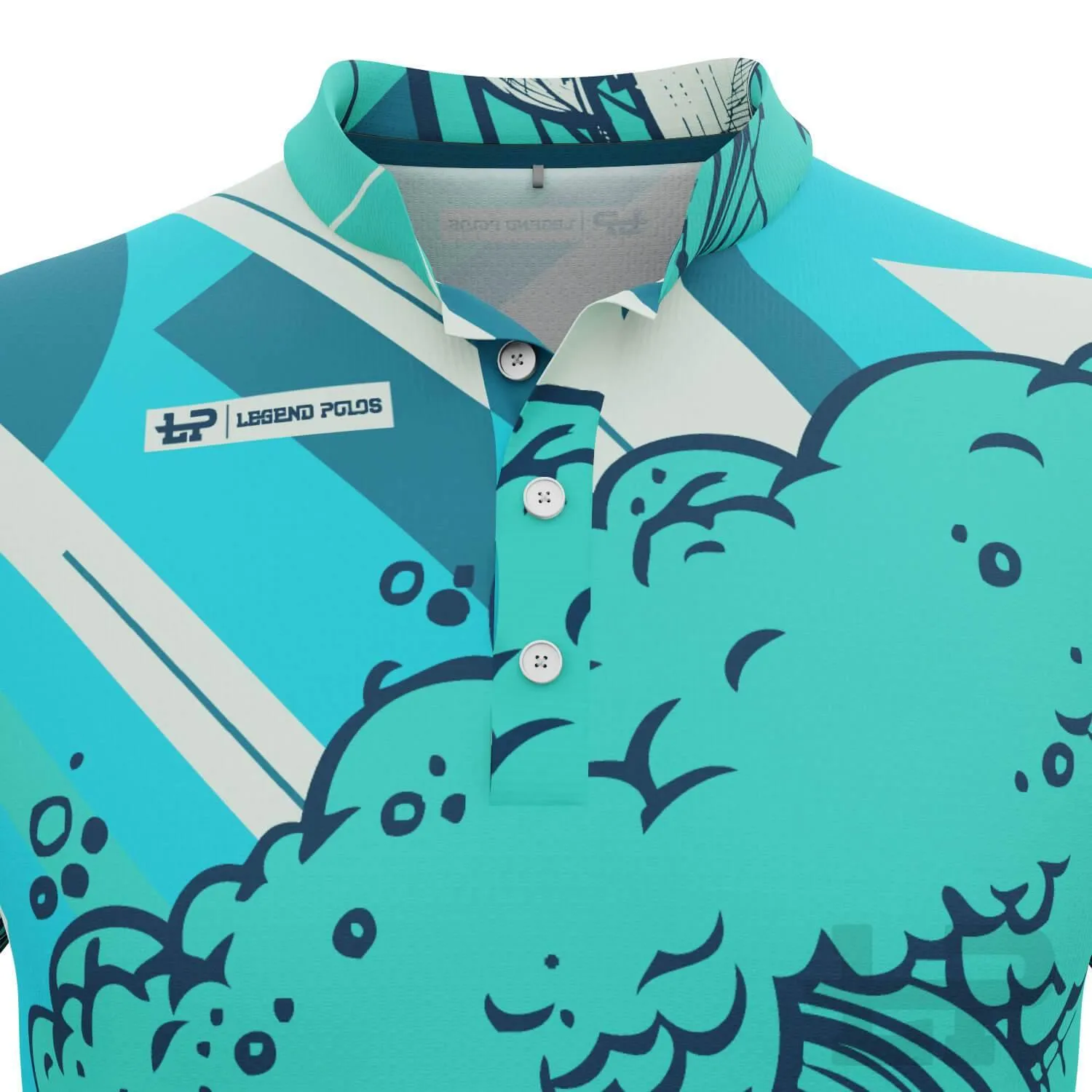 Men's Rolling Seas Short Sleeve Sailing Shirt
