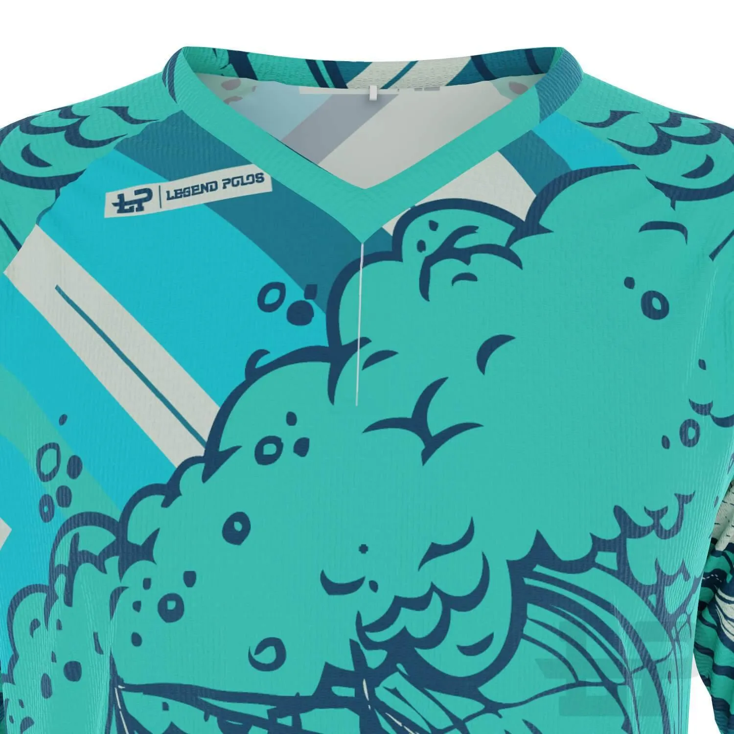 Men's Rolling Seas Short Sleeve Sailing Shirt