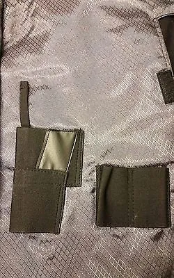 MEN'S SON OF ANARCHY BLK DENIM MOTORCYCLE VEST SHOULDER HOLSTER DESIGN