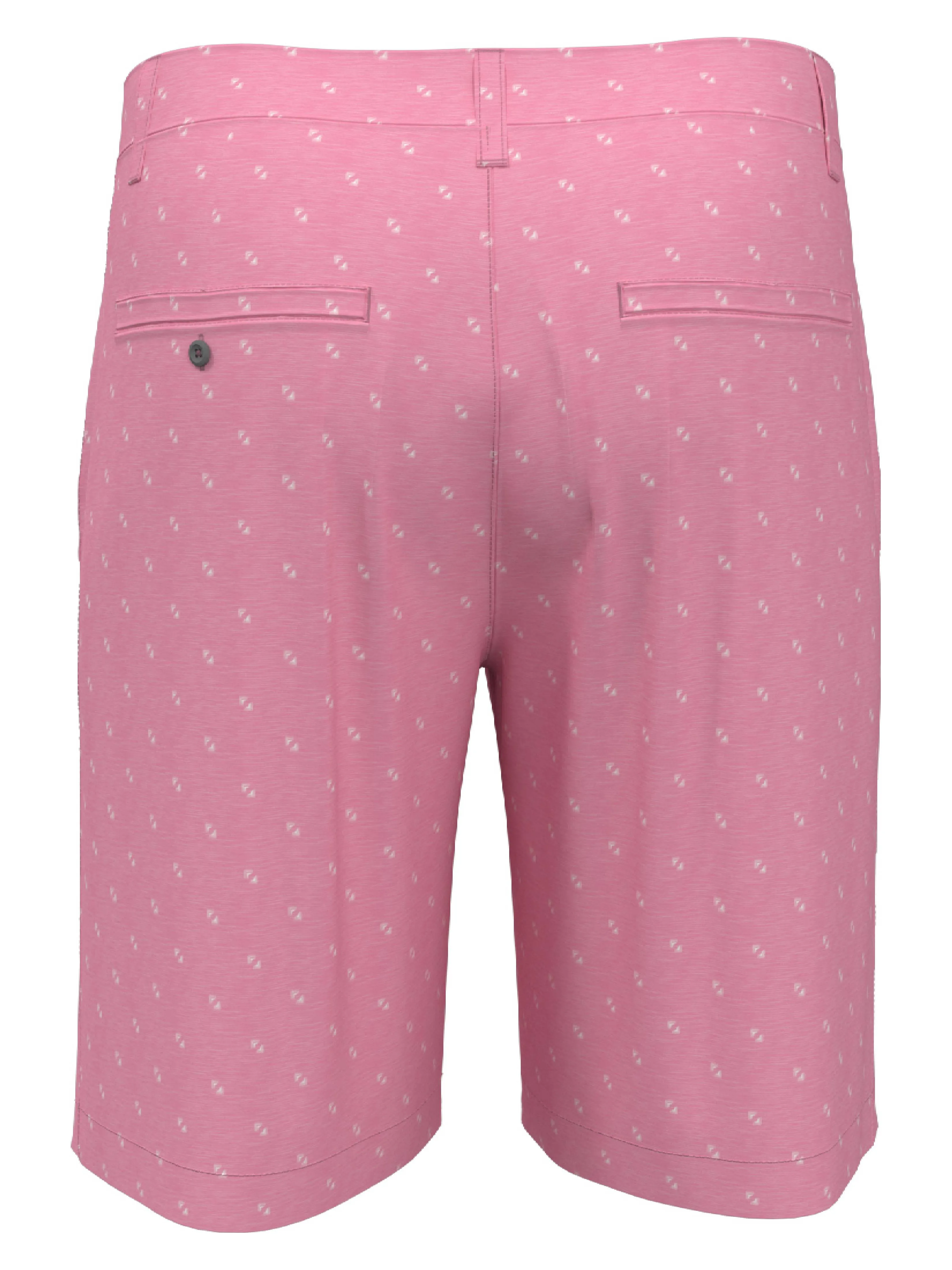 Mens Texture Chevron Geo Short