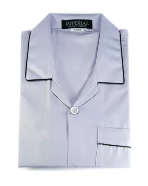 Mens Wedding Nightwear - Plain Design Nightdress By Hy-Brow Plus High Classic