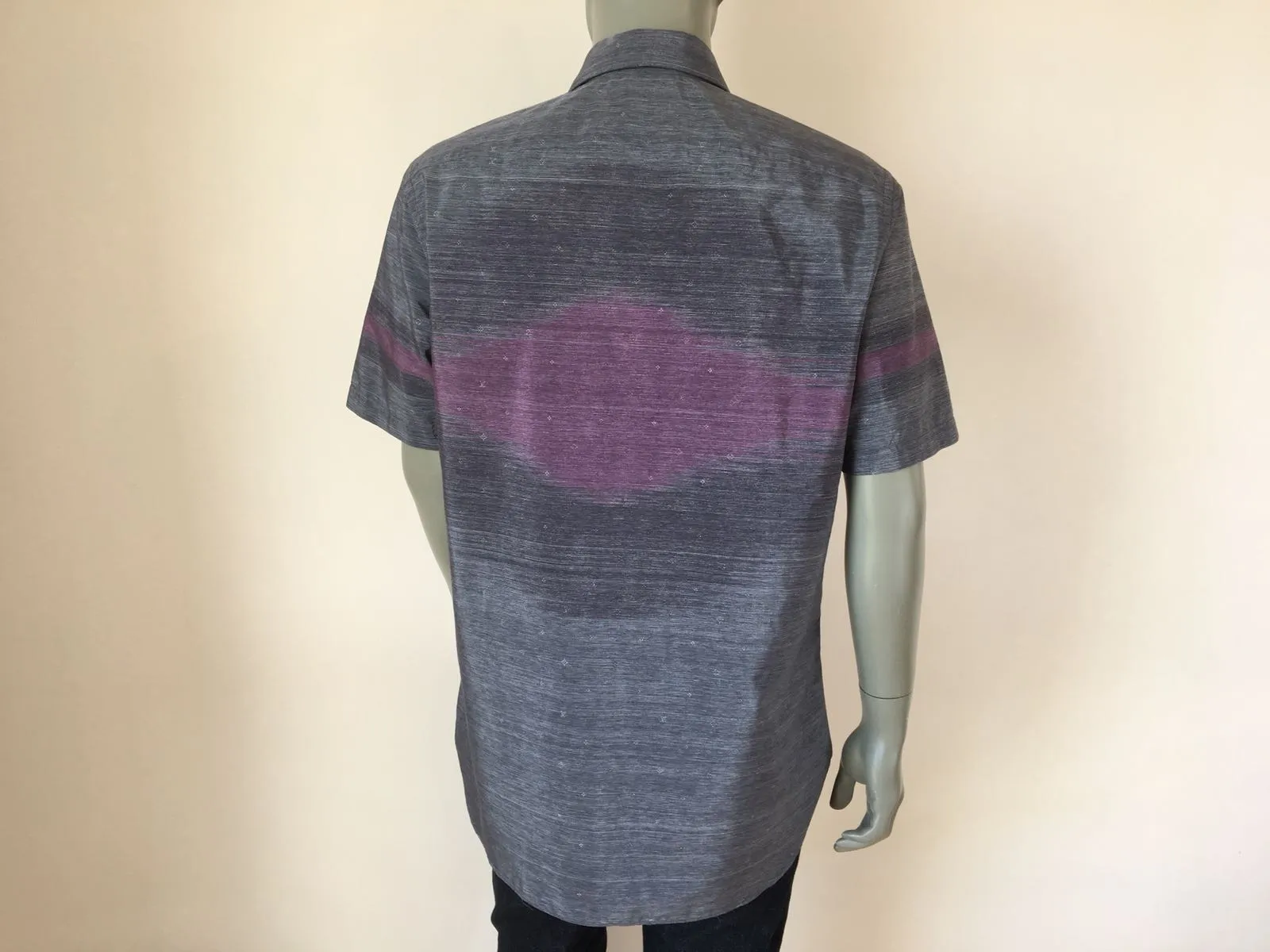 Monogram Ikat Shirt