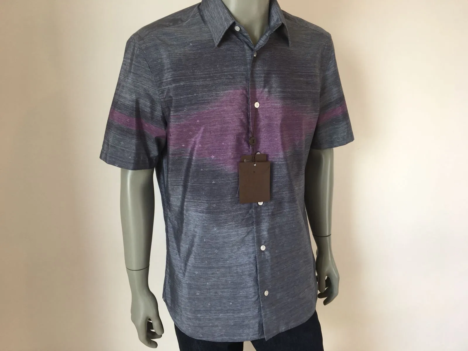 Monogram Ikat Shirt