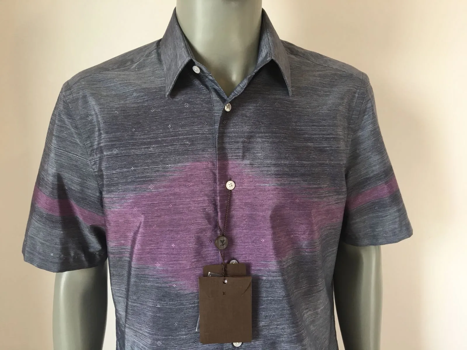 Monogram Ikat Shirt