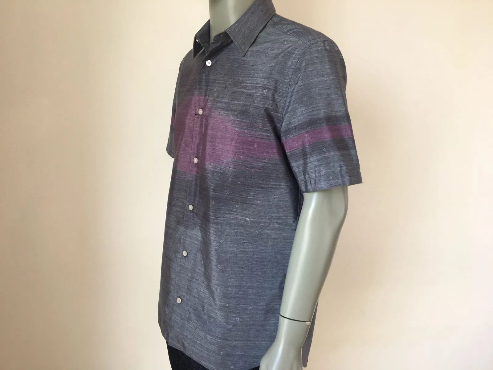 Monogram Ikat Shirt