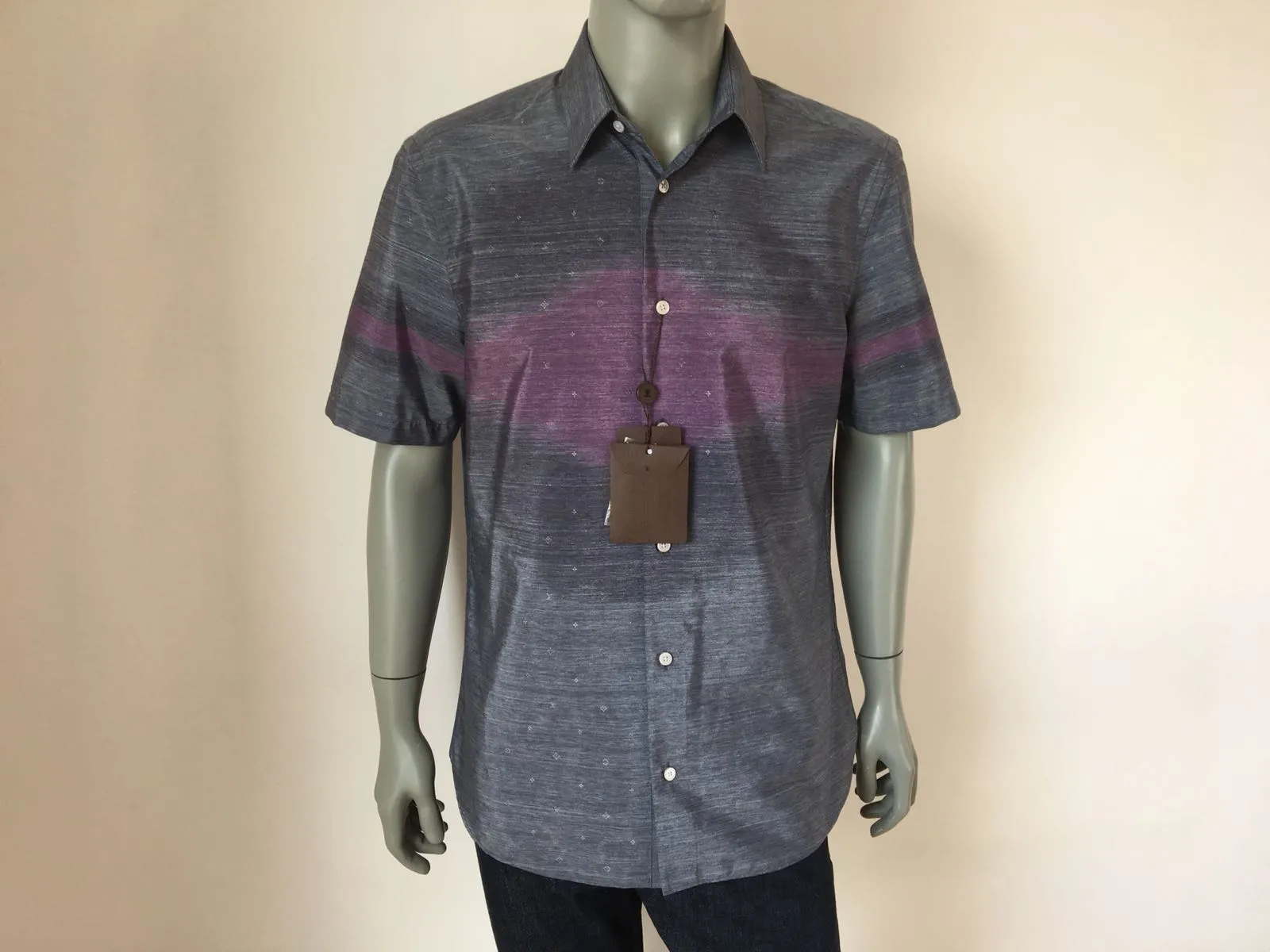Monogram Ikat Shirt