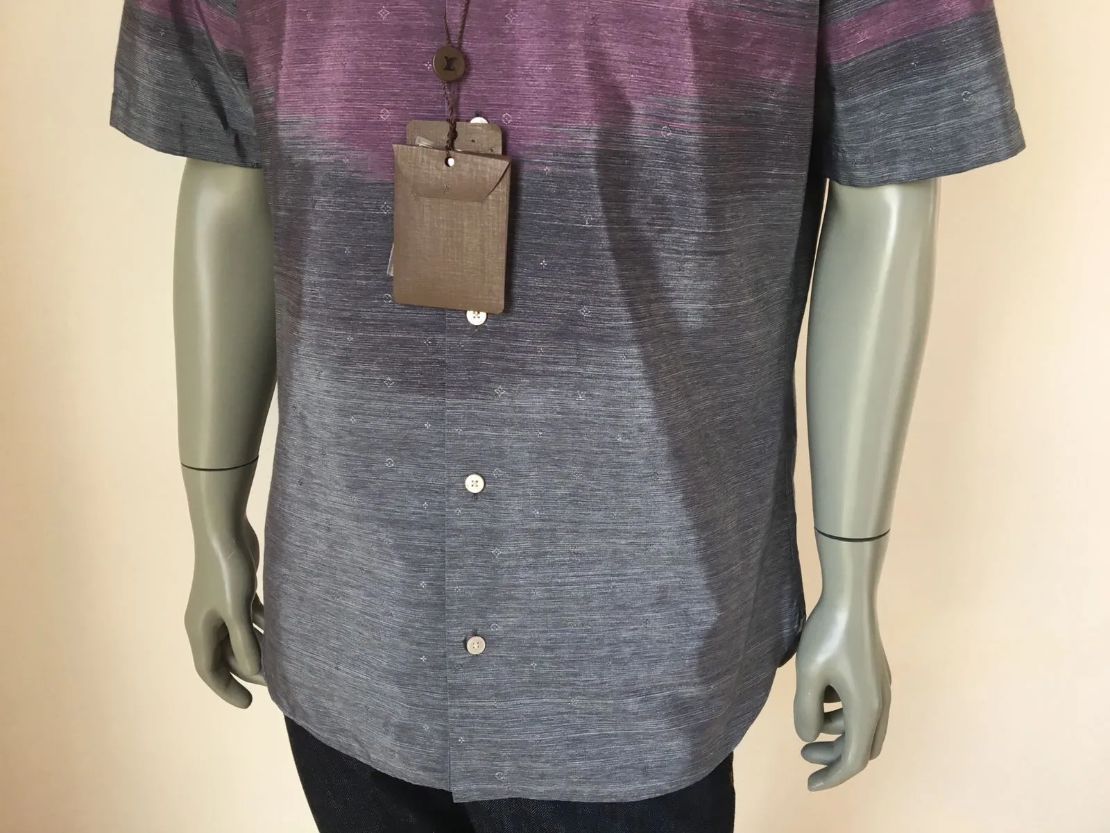 Monogram Ikat Shirt