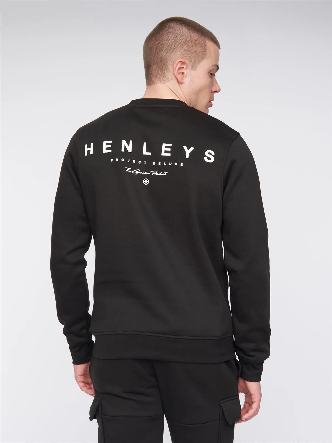 Morehen Crew Sweat Black