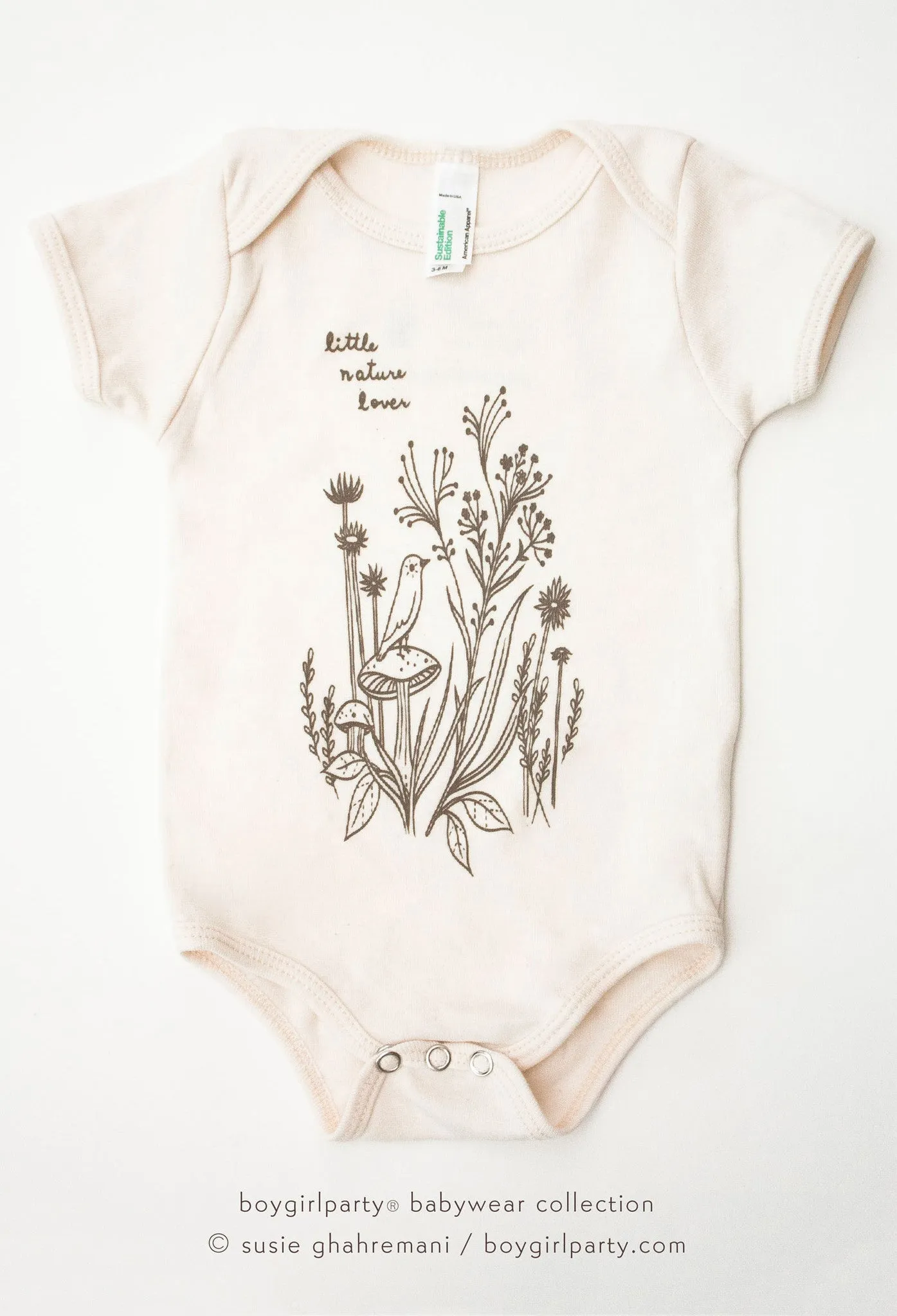 Nature Lover Onesie - Baby Bodysuit (Organic)