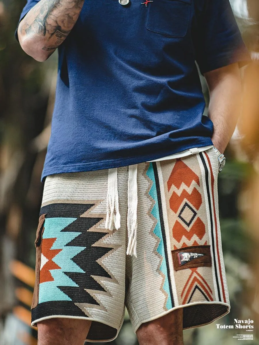 Navajo Totem Shorts