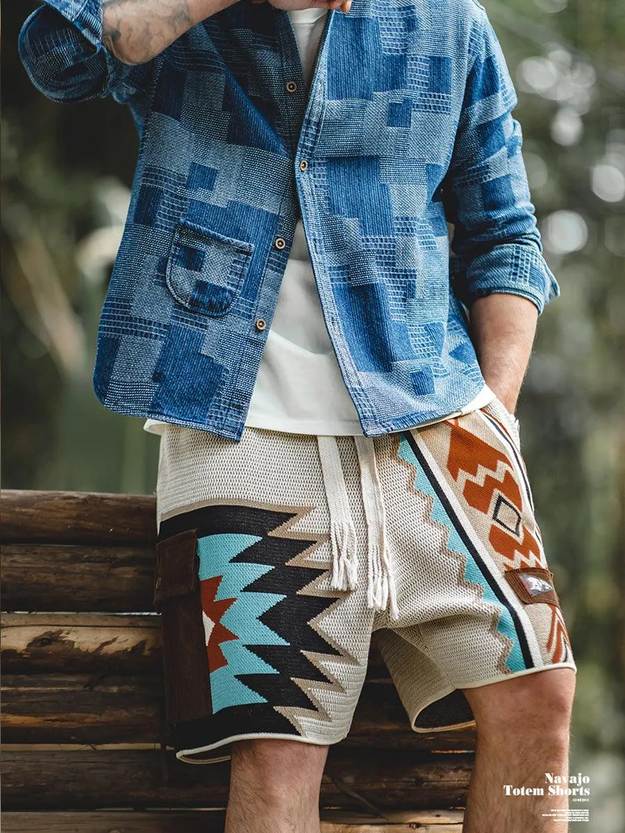 Navajo Totem Shorts