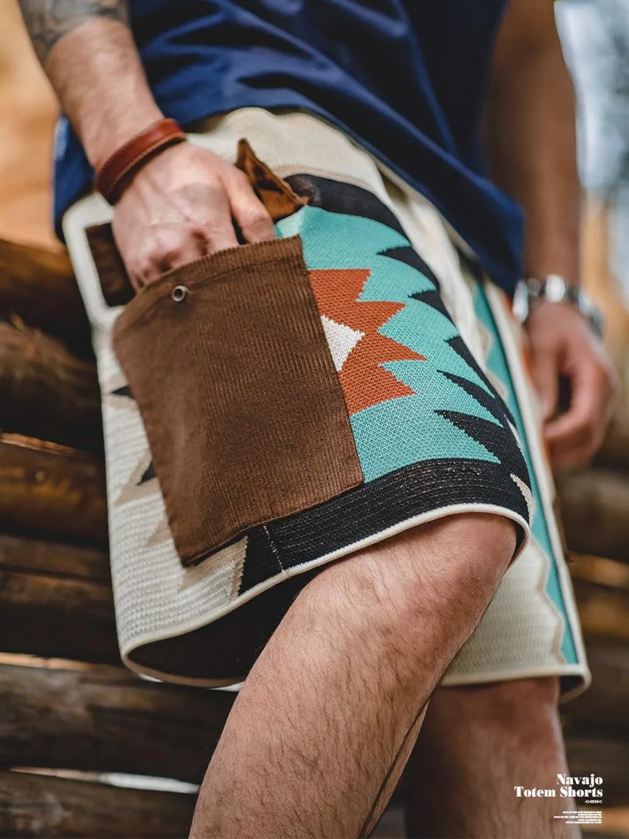 Navajo Totem Shorts
