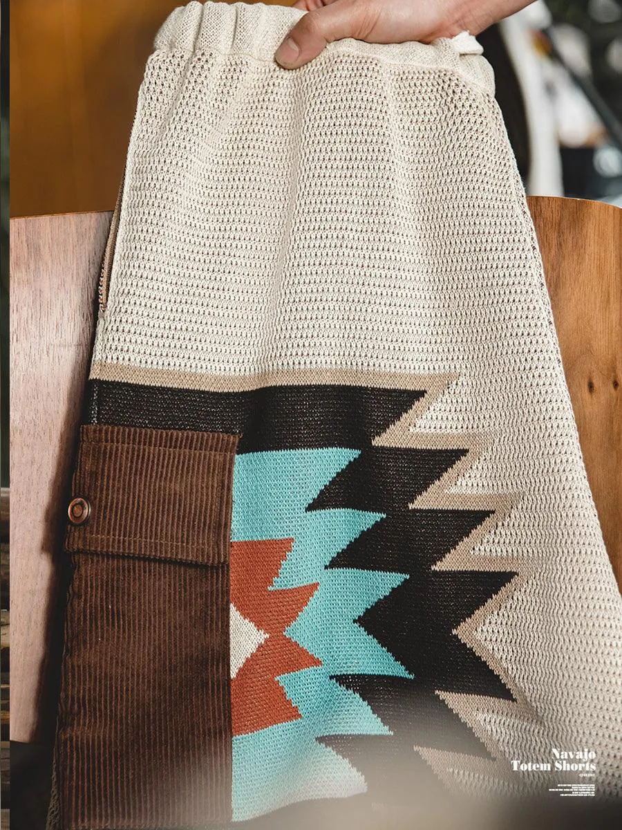 Navajo Totem Shorts