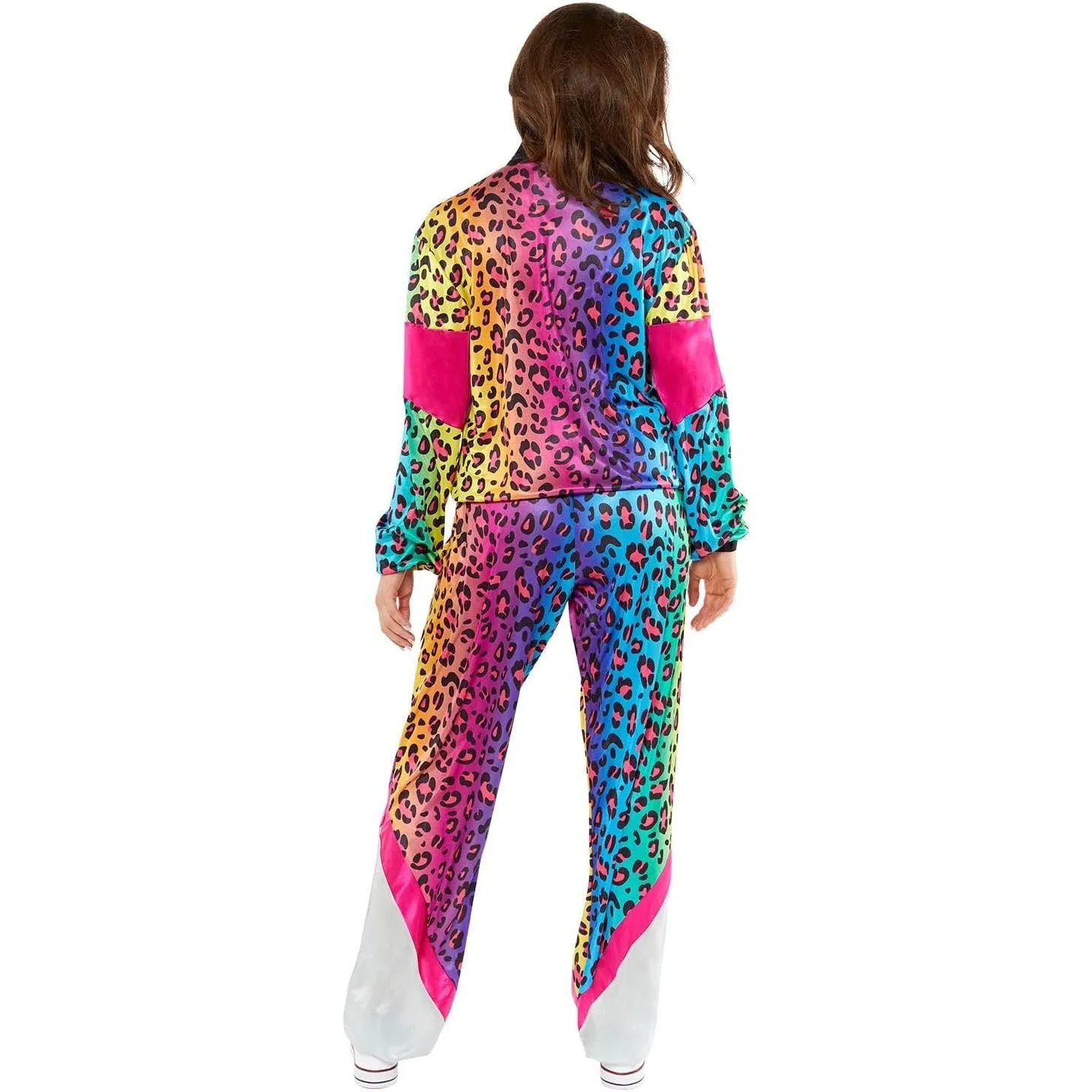 Neon Animal Shell Suit Adult Costume
