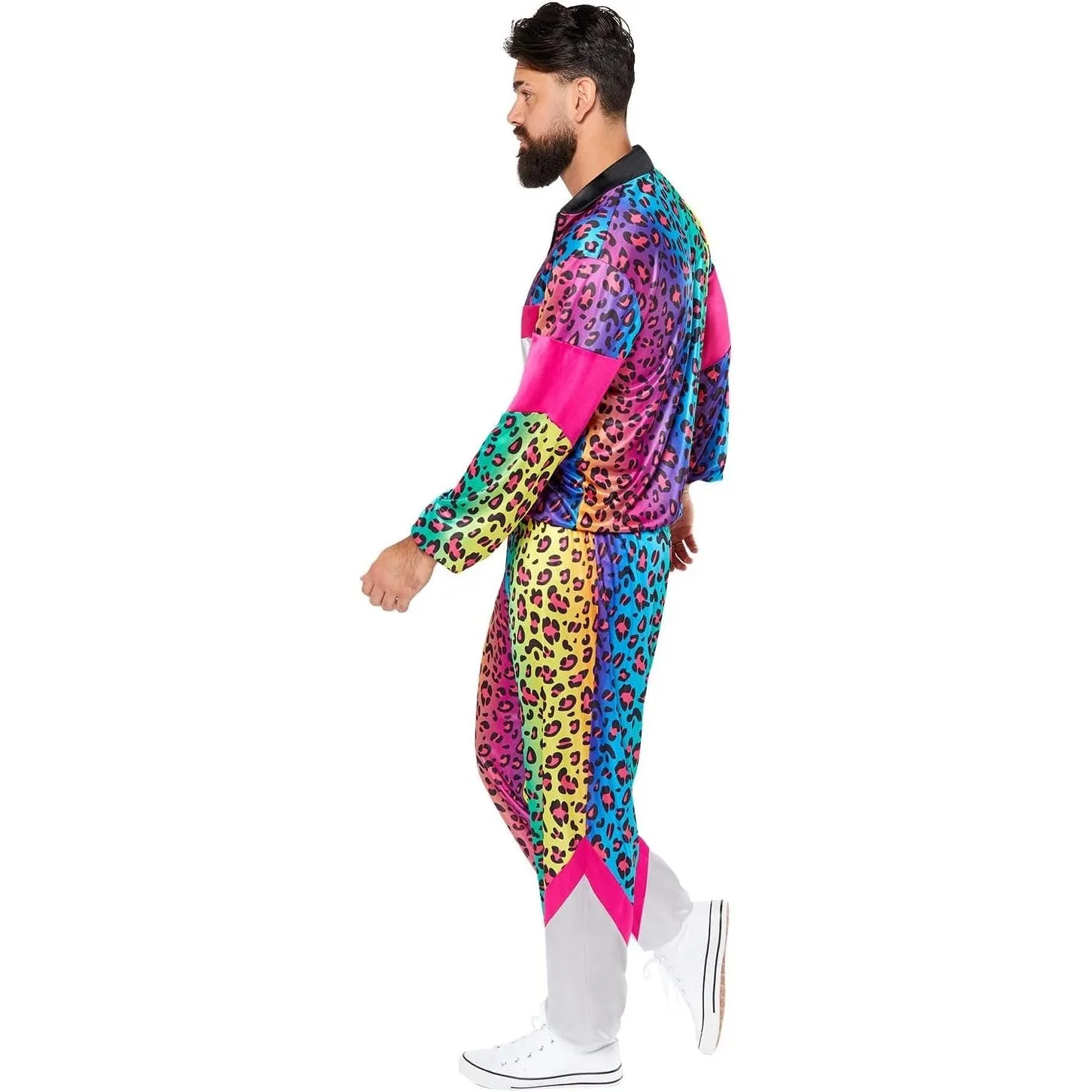 Neon Animal Shell Suit Adult Costume