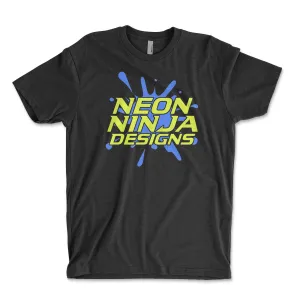 Neon Ninja Designs Shirt, Ninja Obstacle Maker