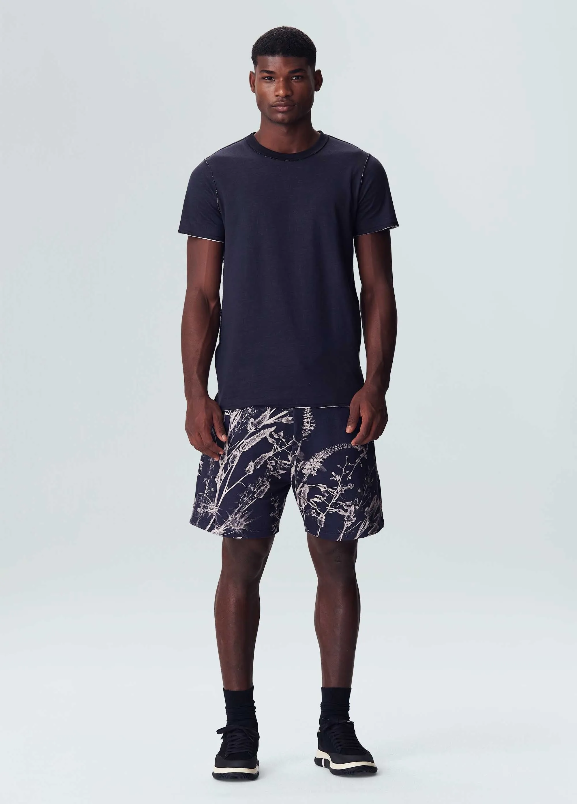 Night Orchid Casual Shorts