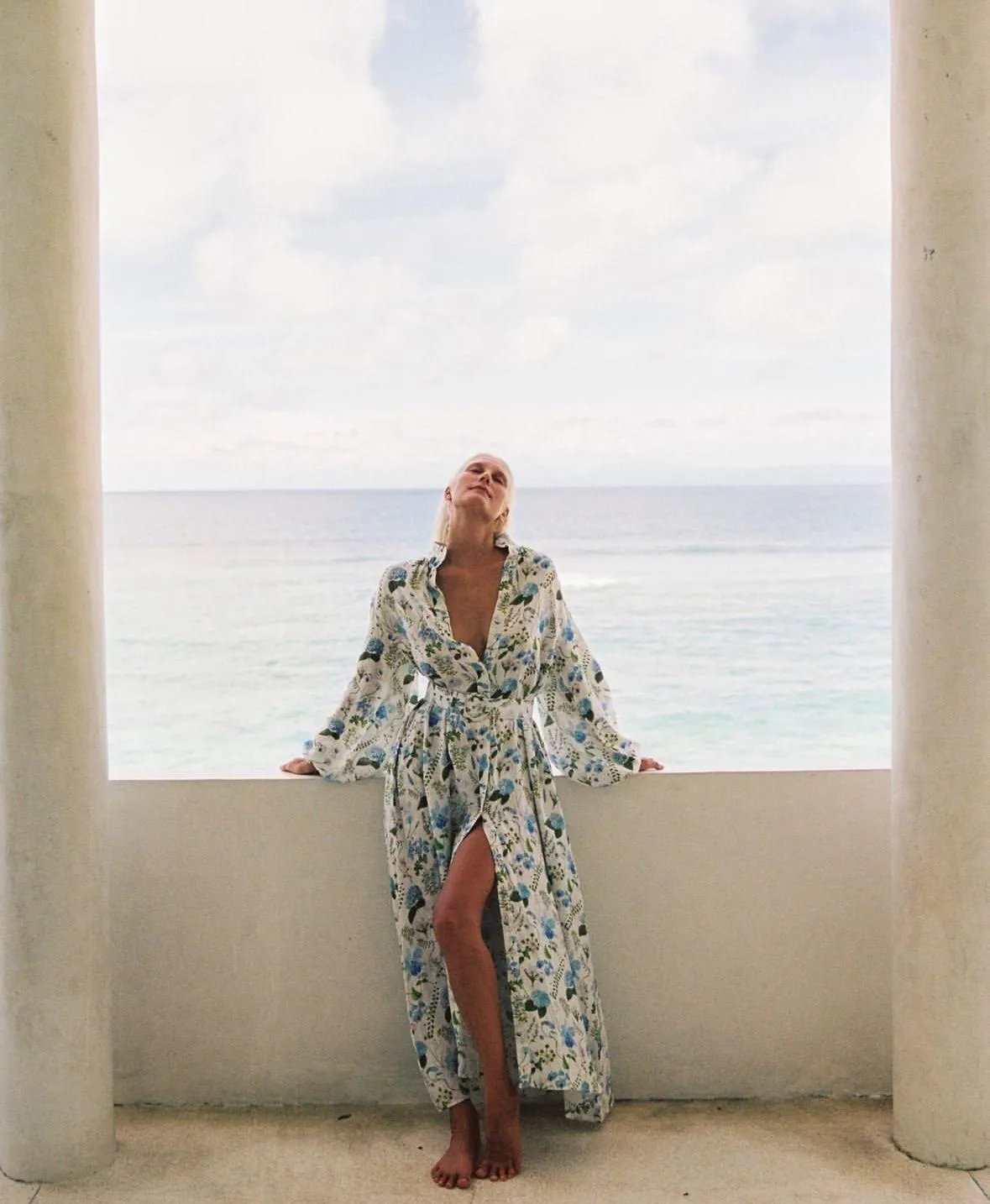Noddy Dress - Blue Orchid