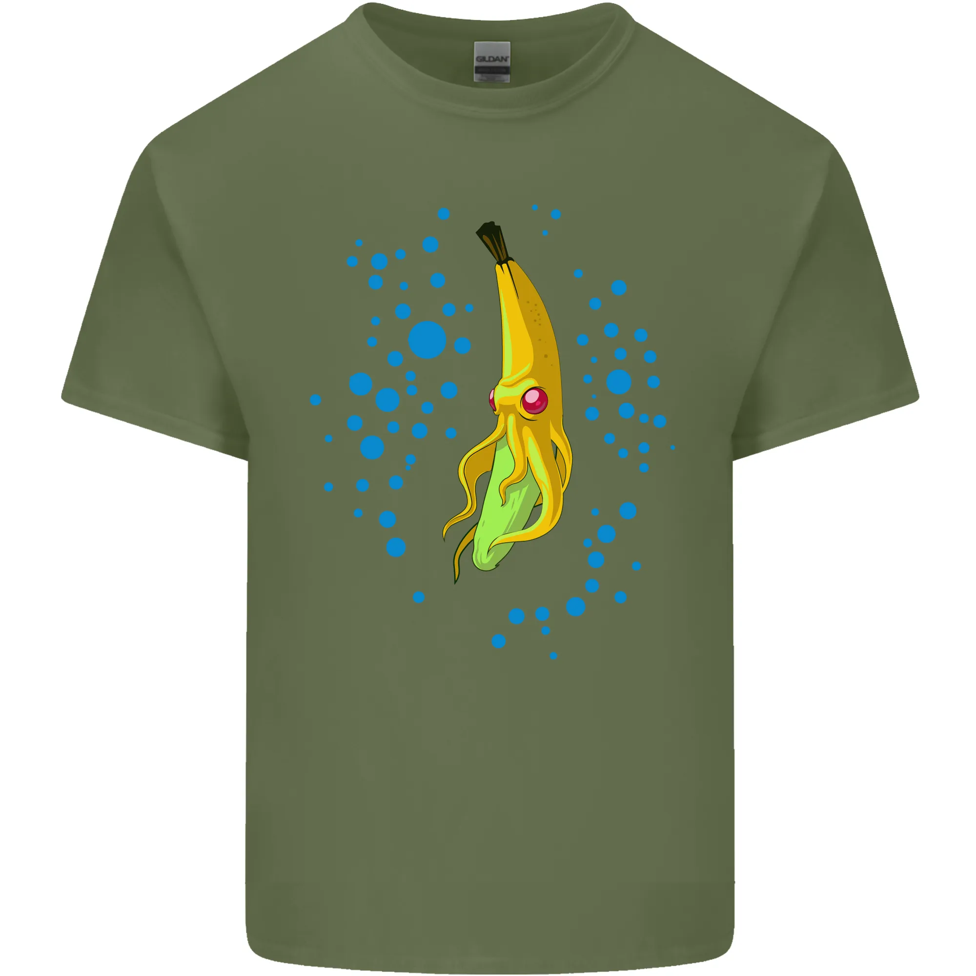 Octo Banana Funny Octopus Squid Parody Mens Light Cotton T-Shirt