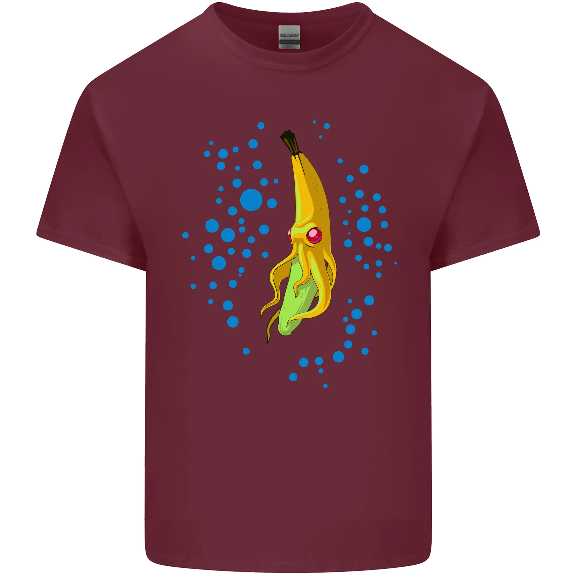 Octo Banana Funny Octopus Squid Parody Mens Light Cotton T-Shirt