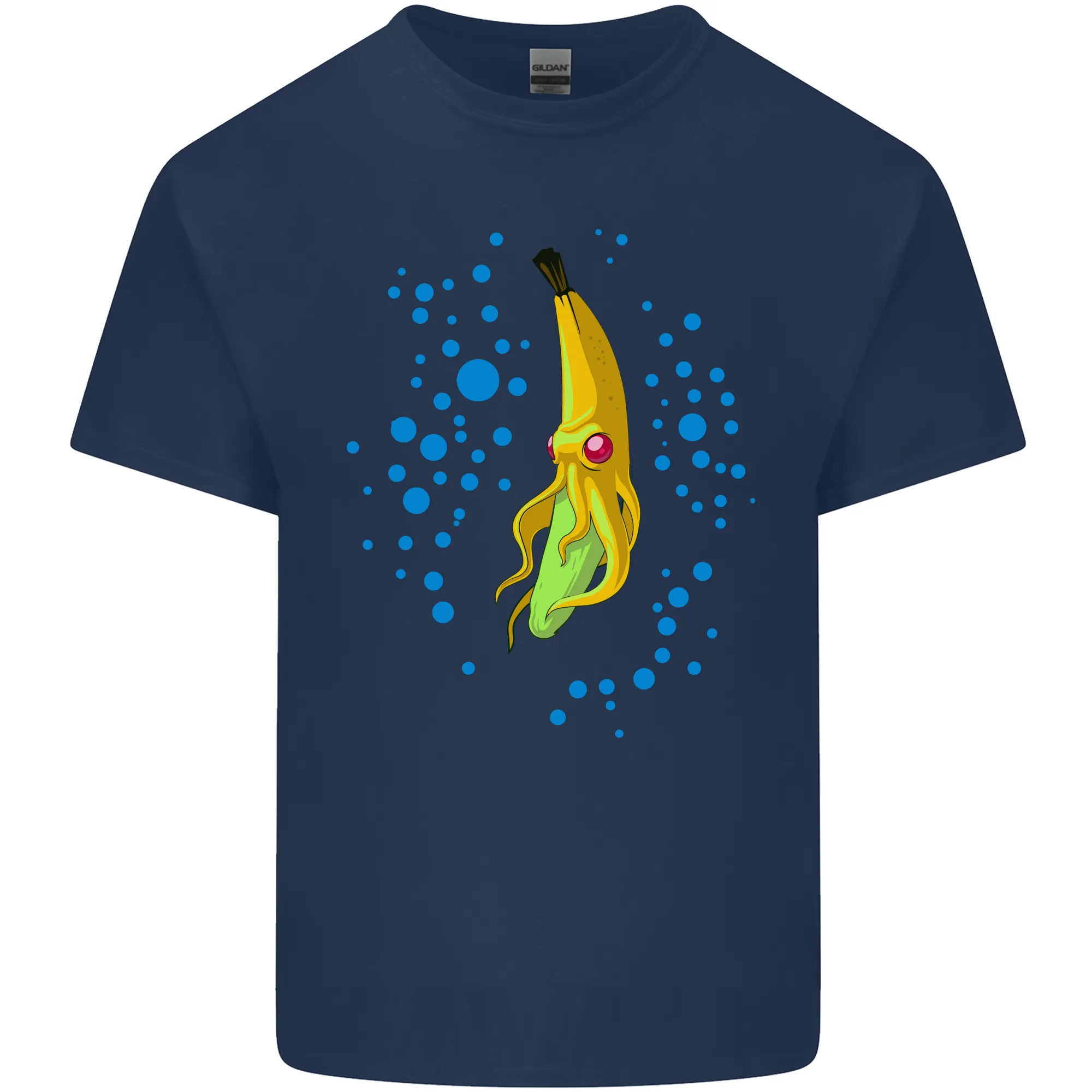Octo Banana Funny Octopus Squid Parody Mens Light Cotton T-Shirt