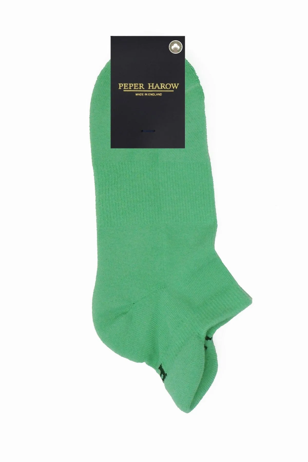 Organic Cotton Women's Trainer Socks | Green