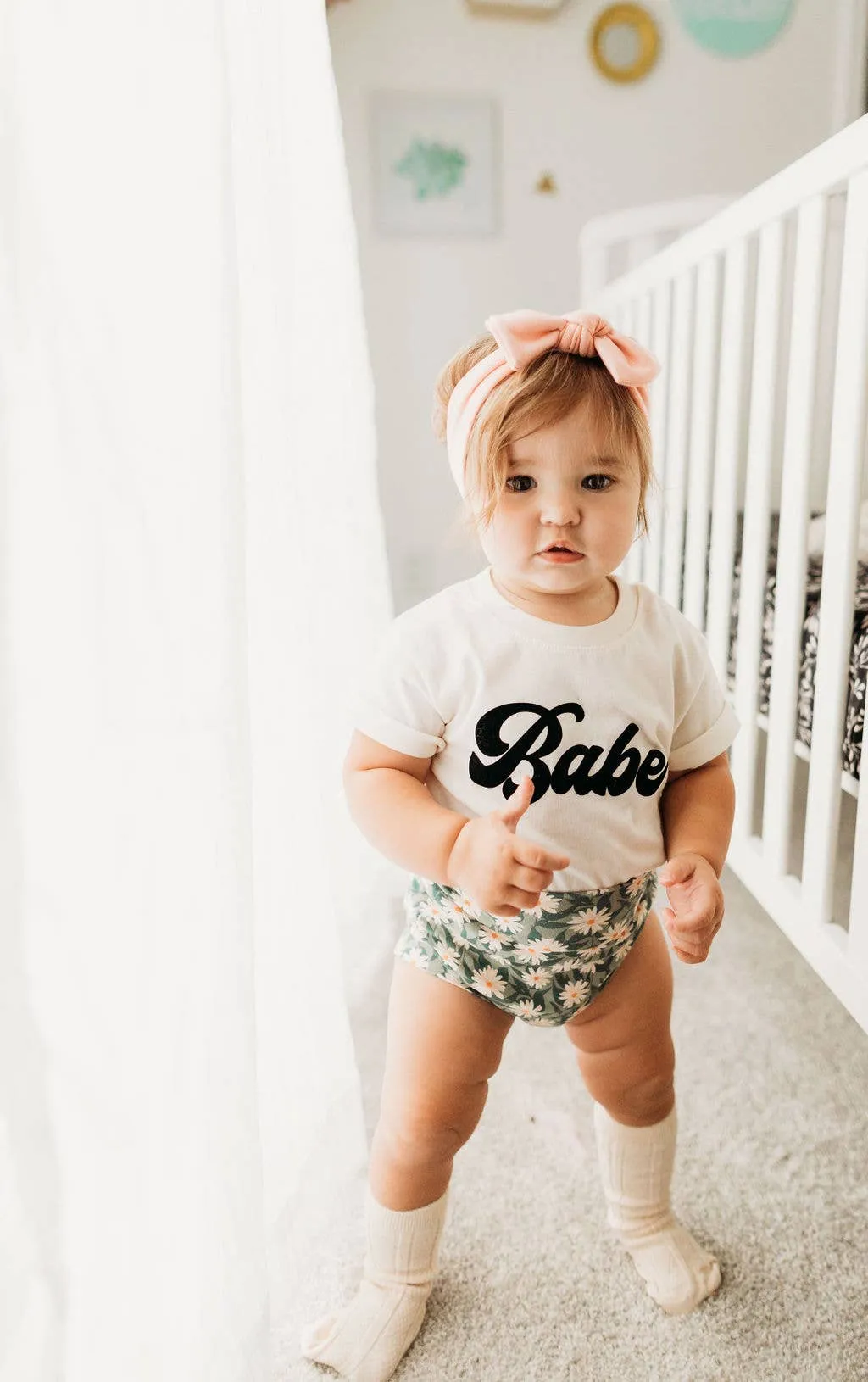 Organic Short Sleeve Tee: Babe