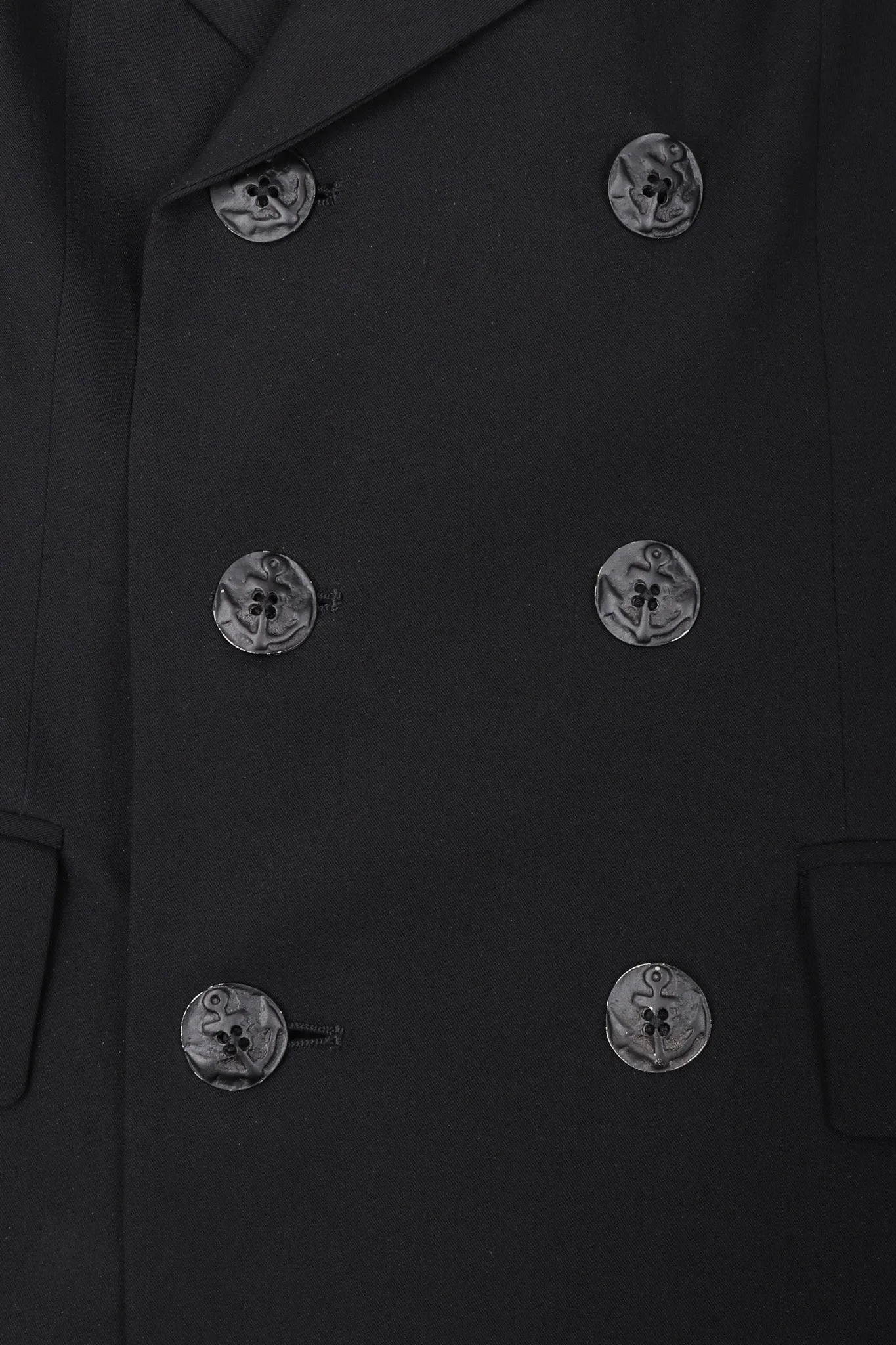 Oversized Lapel Sailor Jacket