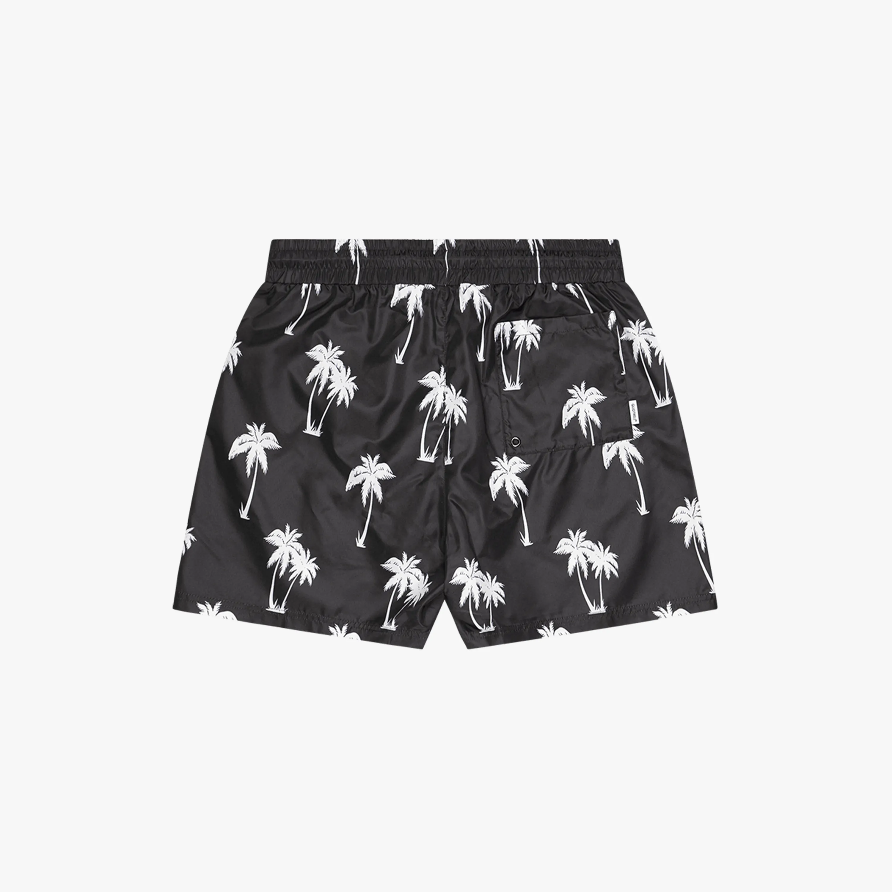 PALM SWIMSHORT | BLACK/WHITE