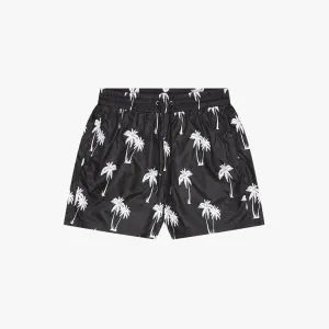 PALM SWIMSHORT | BLACK/WHITE