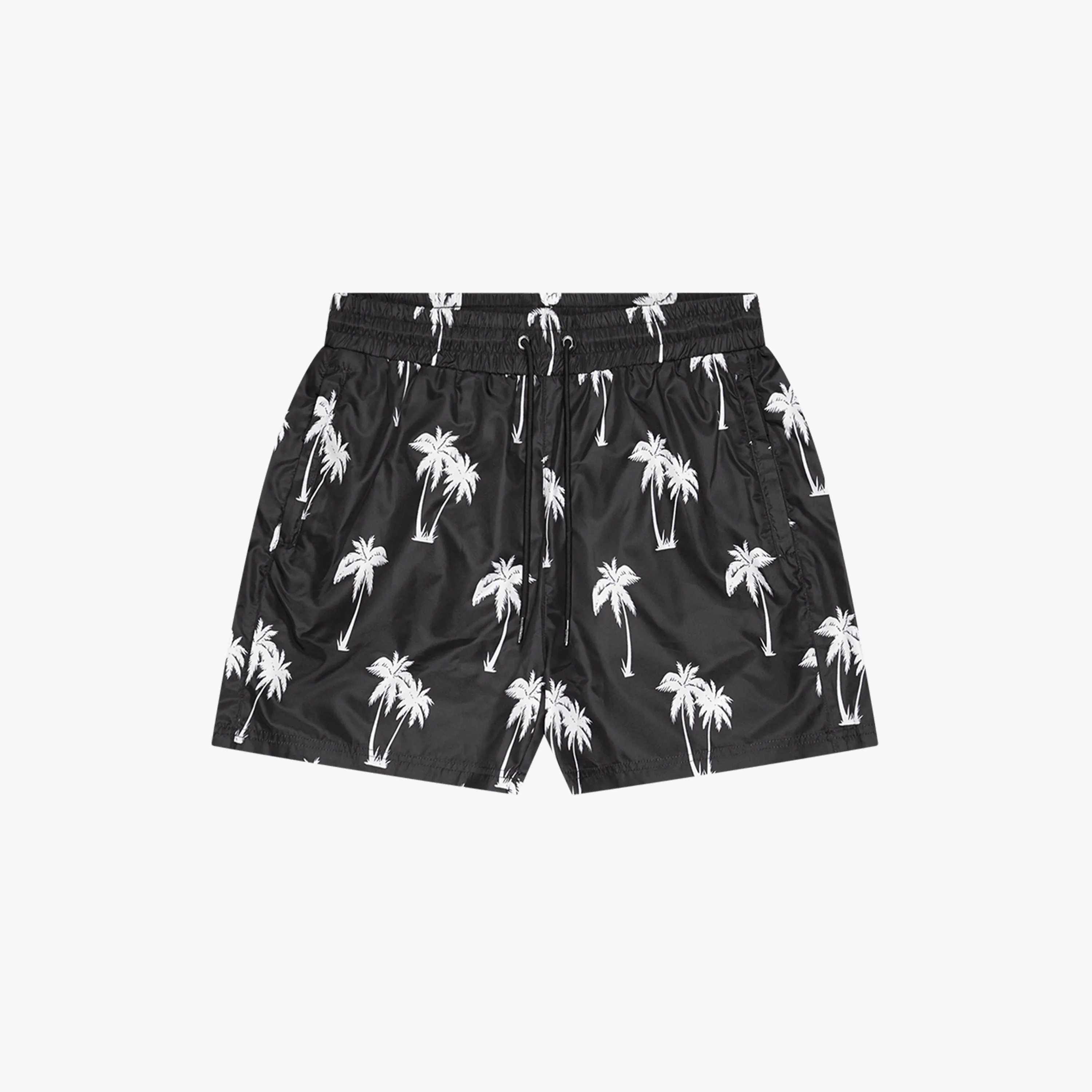 PALM SWIMSHORT | BLACK/WHITE
