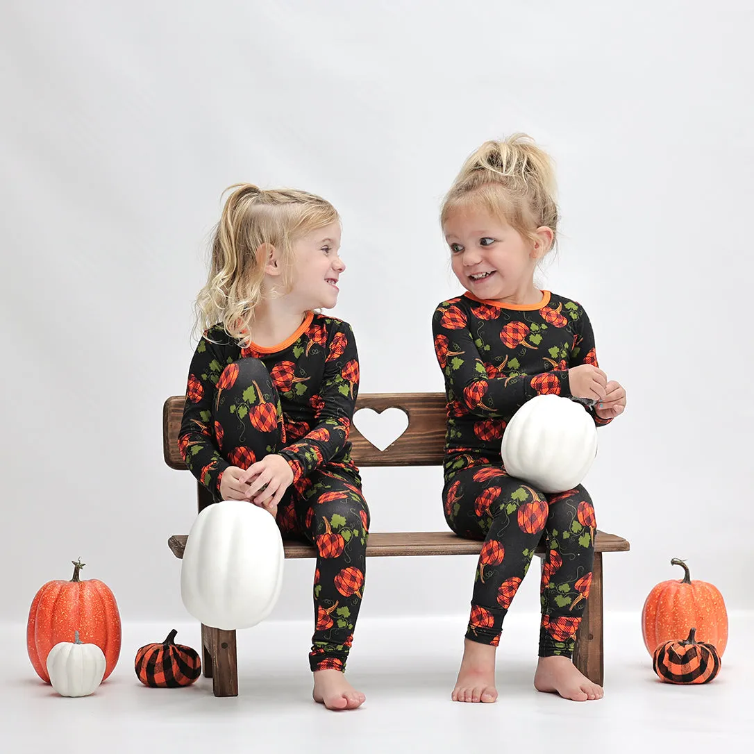Parker's Pumpkins Long Sleeve Pajama Set