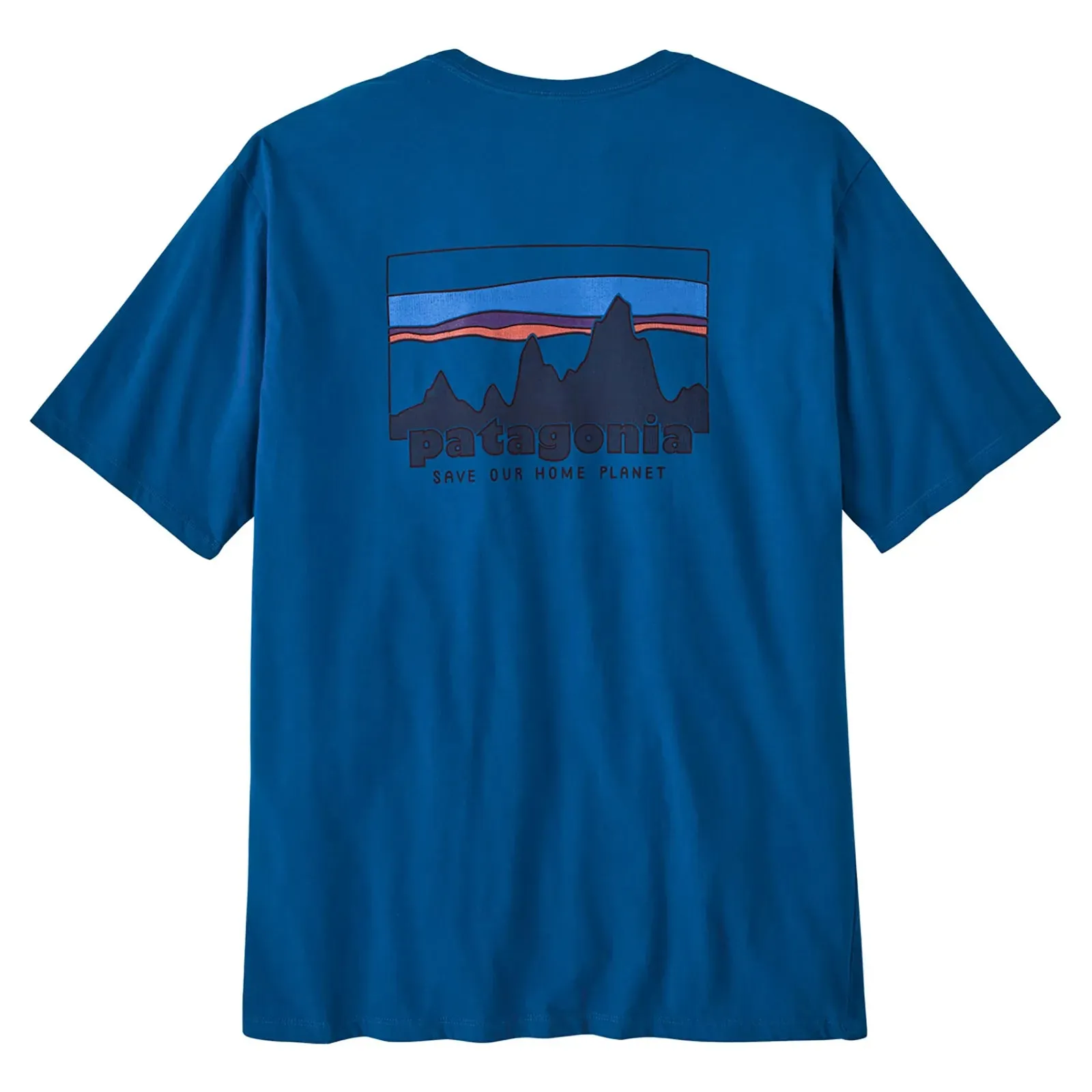 Patagonia Men's '73 Skyline Organic T-Shirt - Endless Blue